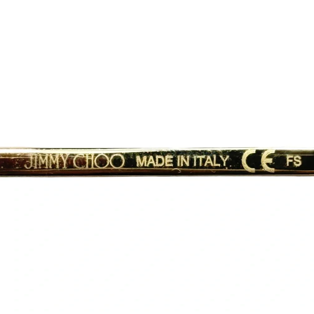 JIMMY CHOO | New Eyeglasses Eyewear Single Bridge Rimless Frames Lux Luxury